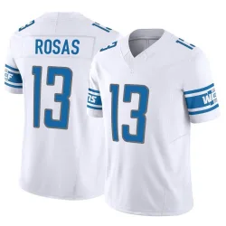 Men's Aldrick Rosas Detroit Lions No.13 Limited Vapor F.U.S.E. Jersey - White
