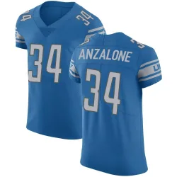 Men's Alex Anzalone Detroit Lions No.34 Elite Team Color Vapor Untouchable Jersey - Blue
