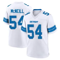 Men's Alim McNeill Detroit Lions No.54 Game 2nd Jersey - White