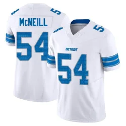 Men's Alim McNeill Detroit Lions No.54 Limited Vapor F.U.S.E. 2nd Jersey - White