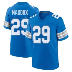 Men's Avonte Maddox Detroit Lions No.29 Game 2nd Jersey - Blue