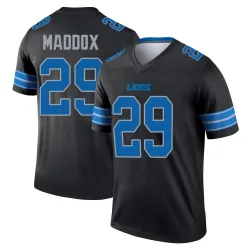 Men's Avonte Maddox Detroit Lions No.29 Legend Jersey - Black