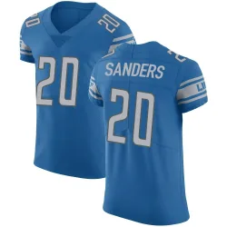 Men's Barry Sanders Detroit Lions No.20 Elite Team Color Vapor Untouchable Jersey - Blue