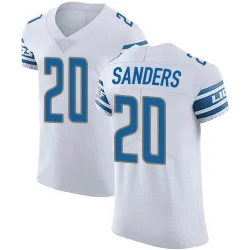Men's Barry Sanders Detroit Lions No.20 Elite Vapor Untouchable Jersey - White