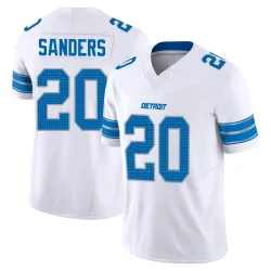 Men's Barry Sanders Detroit Lions No.20 Limited Vapor F.U.S.E. 2nd Jersey - White