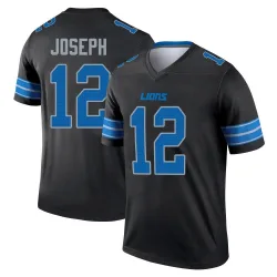 Men's Brandon Joseph Detroit Lions No.12 Legend Jersey - Black
