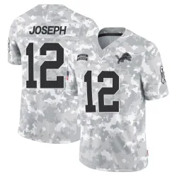 Men's Brandon Joseph Detroit Lions No.12 Limited 2024 Salute to Service Jersey - Arctic Camo