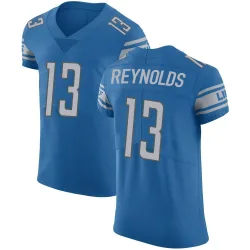 Men's Craig Reynolds Detroit Lions No.13 Elite Team Color Vapor Untouchable Jersey - Blue