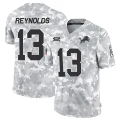Men's Craig Reynolds Detroit Lions No.13 Limited 2024 Salute to Service Jersey - Arctic Camo
