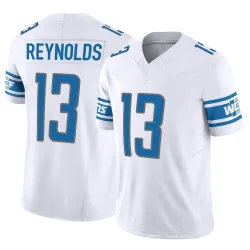 Men's Craig Reynolds Detroit Lions No.13 Limited Vapor F.U.S.E. Jersey - White