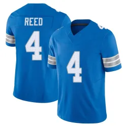 Men's D.J. Reed Detroit Lions No.4 Limited Vapor F.U.S.E. 2nd Jersey - Blue