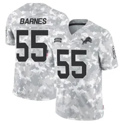 Men's Derrick Barnes Detroit Lions No.55 Limited 2024 Salute to Service Jersey - Arctic Camo