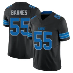 Men's Derrick Barnes Detroit Lions No.55 Limited Alternate Vapor F.U.S.E. 2nd Jersey - Black