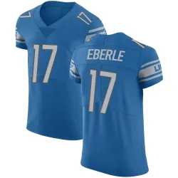 Men's Dominik Eberle Detroit Lions No.17 Elite Team Color Vapor Untouchable Jersey - Blue