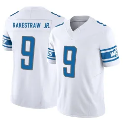 Men's Ennis Rakestraw Jr. Detroit Lions No.9 Limited Vapor F.U.S.E. Jersey - White