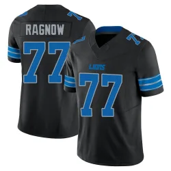 Men's Frank Ragnow Detroit Lions No.77 Limited Alternate Vapor F.U.S.E. 2nd Jersey - Black