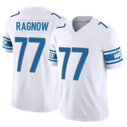Men's Frank Ragnow Detroit Lions No.77 Limited Vapor F.U.S.E. Jersey - White