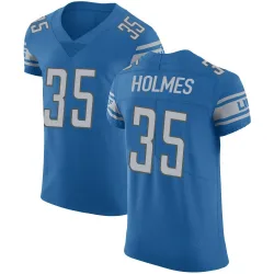 Men's Gavin Holmes Detroit Lions No.35 Elite Team Color Vapor Untouchable Jersey - Blue