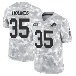 Men's Gavin Holmes Detroit Lions No.35 Limited 2024 Salute to Service Jersey - Arctic Camo