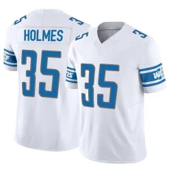 Men's Gavin Holmes Detroit Lions No.35 Limited Vapor F.U.S.E. Jersey - White