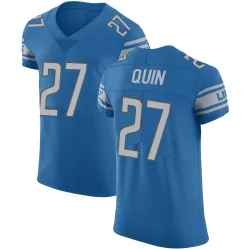 Men's Glover Quin Detroit Lions No.27 Elite Team Color Vapor Untouchable Jersey - Blue