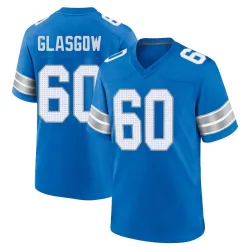 Men's Graham Glasgow Detroit Lions No.60 Game 2nd Jersey - Blue