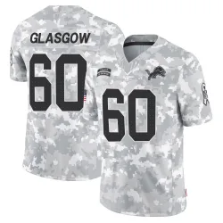 Men's Graham Glasgow Detroit Lions No.60 Limited 2024 Salute to Service Jersey - Arctic Camo