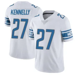 Men's Ian Kennelly Detroit Lions No.27 Limited Vapor Untouchable Jersey - White