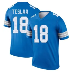 Men's Isaac TeSlaa Detroit Lions No.18 Legend 2nd Jersey - Blue