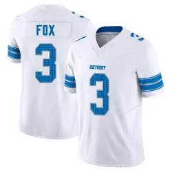 Men's Jack Fox Detroit Lions No.3 Limited Vapor F.U.S.E. 2nd Jersey - White