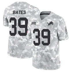 Men's Jake Bates Detroit Lions No.39 Limited 2024 Salute to Service Jersey - Arctic Camo