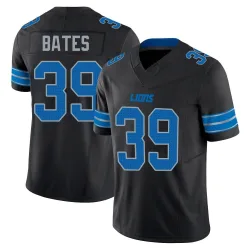 Men's Jake Bates Detroit Lions No.39 Limited Alternate Vapor F.U.S.E. 2nd Jersey - Black
