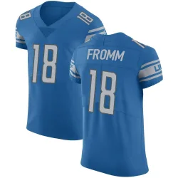 Men's Jake Fromm Detroit Lions No.18 Elite Team Color Vapor Untouchable Jersey - Blue