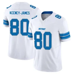 Men's Jakobie Keeney-James Detroit Lions No.80 Limited Vapor F.U.S.E. 2nd Jersey - White