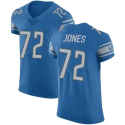 Men's Jamarco Jones Detroit Lions No.72 Elite Team Color Vapor Untouchable Jersey - Blue