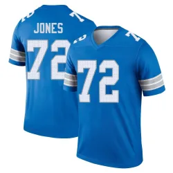 Men's Jamarco Jones Detroit Lions No.72 Legend 2nd Jersey - Blue