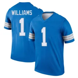 Men's Jameson Williams Detroit Lions No.1 Legend 2nd Jersey - Blue