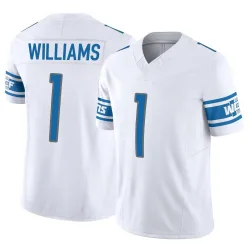 Men's Jameson Williams Detroit Lions No.1 Limited Vapor F.U.S.E. Jersey - White