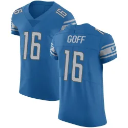 Men's Jared Goff Detroit Lions No.16 Elite Team Color Vapor Untouchable Jersey - Blue