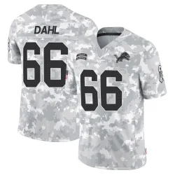 Men's Joe Dahl Detroit Lions No.66 Limited 2024 Salute to Service Jersey - Arctic Camo