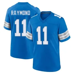 Men's Kalif Raymond Detroit Lions No.11 Game 2nd Jersey - Blue
