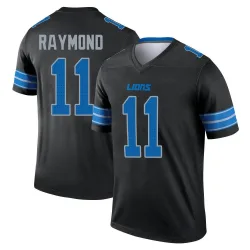Men's Kalif Raymond Detroit Lions No.11 Legend Jersey - Black