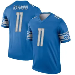 Men's Kalif Raymond Detroit Lions No.11 Legend Jersey - Blue