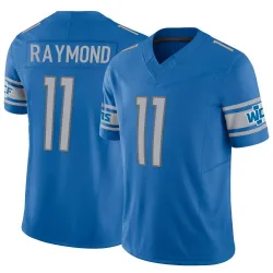 Men's Kalif Raymond Detroit Lions No.11 Limited Vapor F.U.S.E. Jersey - Blue