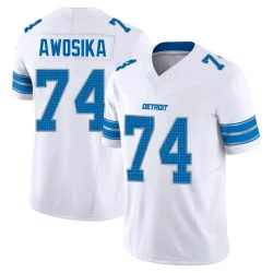 Men's Kayode Awosika Detroit Lions No.74 Limited Vapor F.U.S.E. 2nd Jersey - White