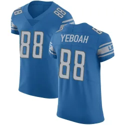 Men's Kenny Yeboah Detroit Lions No.88 Elite Team Color Vapor Untouchable Jersey - Blue