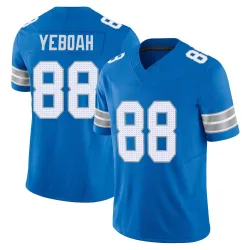 Men's Kenny Yeboah Detroit Lions No.88 Limited Vapor F.U.S.E. 2nd Jersey - Blue