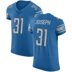 Men's Kerby Joseph Detroit Lions No.31 Elite Team Color Vapor Untouchable Jersey - Blue