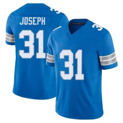 Men's Kerby Joseph Detroit Lions No.31 Limited Vapor F.U.S.E. 2nd Jersey - Blue