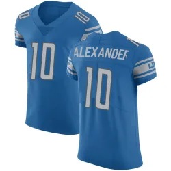 Men's Kwon Alexander Detroit Lions No.10 Elite Team Color Vapor Untouchable Jersey - Blue